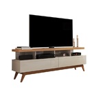 Rack Vivare 1.6 Wood Off White/nature - Giga Móveis