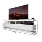 Rack Vivare Branco Branco 180 Cm