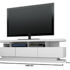 Rack Vivare Branco Branco 180 Cm