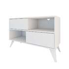 Rack Vivva Branco  90 Cm