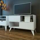 Rack Vivva Branco  90 Cm