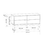 Rack Wild Branco 123 Cm