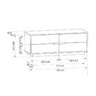 Rack Wild Preto 123 Cm