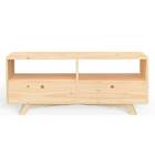 Rack Xis 120cm com Gavetas Pinus  Veromobili