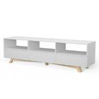 Rack Xis 180cm Com Gavetas - Branco