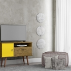 Rack Yan Nature E Amarelo