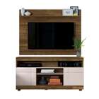 Rack Yara Com Painel Para Tv Maia Até 47 Polegadas Canela E O