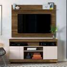 Rack Yara Com Painel Para Tv Maia Até 47 Polegadas Canela E O