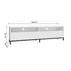 Rack Zaire Branco 180 Cm