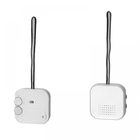 Radio Banheiro Espelho Quadrado Branco 10 5x10 5cm