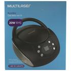 Radio Boombox Multilaser 20w Cd/aux/usb/fm Multilaser Sp337