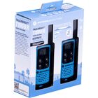 Rádio Comunicador Talkabout 25km T100br Azul Motorola - Par