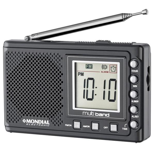 Radio Portatil Mondial Multi Band Ii Rp-04 Am/fm