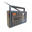 Radio Portatil Retro Com 4 Bandas Am Fm Sw E Tv Livstar Cnn-9