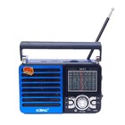 Radio Portatil Retro Vintage Am-fm Lelong Le-613 Azul