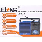 Radio Portatil Retro Vintage Am-fm Lelong Le-613 Vermelho
