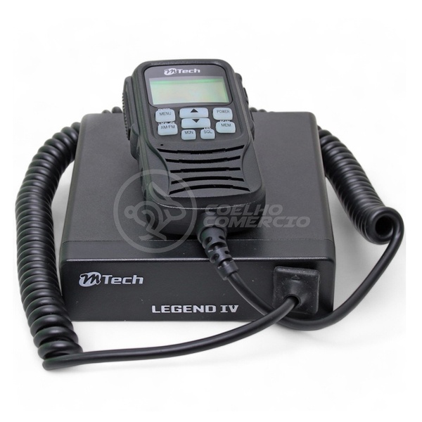 Rádio Px M-tech Legend Iv Com Redutor De Ruído E 40 Canais Am