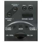 Rádio Relógio Digital Am/fm Motobras Rm-rrd22