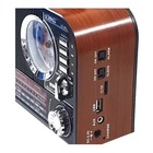 Radio Relogio Retro Bluetooth Am/fm Cartão Memoria Bivolt Le6