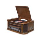 Radio Toca Discos Vitrola Retro Opera Bt Bluetooth Rádio Cd U