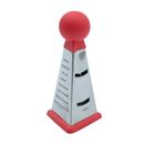 Ralador 3 Faces De Inox Com Silicone 15cm - Mozcada Vermelho U