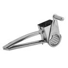 Ralador De Queijo Giratório Manual Em Aço Inox Gourmet