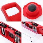 Ralador E Fatiador De Legumes Mandoline 10 Em 1 Aço Inox Para