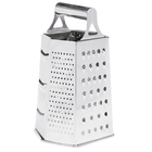 Ralador Fatiador Inox Manual Legumes Queijos 6 Lados Faces
