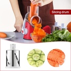 Ralador Fatiador Multiuso 3 Em 1 Verduras Legumes Queijo Top