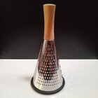 Ralador Para Frutas Verduras Legumes Em Inox Natural 24x11cm