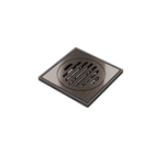 Ralo 10x10 Bronze Escovado