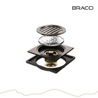 Ralo 10x10 Bronze Escovado