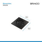 Ralo 10x10 Preto Fosco