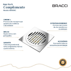 Ralo 15x15 Cromado