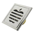 Ralo Abertura 10x10  Anti Insetos Inox Paramaça Anti Odor Ban