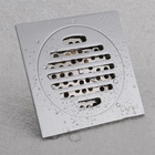 Ralo Abertura Anti Insetos Inox Para Banheiro 10x10 Anti Odor