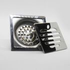 Ralo Abertura Anti Insetos Inox Para Banheiro 10x10 Maça