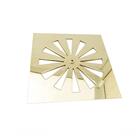 Ralo Abre E Fecha Dourado Gold 15x15