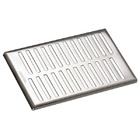 Ralo Aço Inox Cromado Quadrado Sem fecho 15cm Moldenox