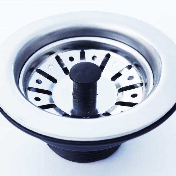 Ralo Americano Para Pias Cozinha Inox Polido