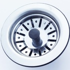 Ralo Americano Para Pias Cozinha Inox Polido