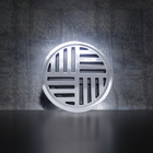 Ralo Anti-inseto Redondo 10x10cm Banheiro Lavatório Cromado