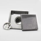 Ralo Anti Odor E Inseto Chapa Lisa Aço Escovado Inox 10x10