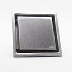 Ralo Anti Odor E Inseto Chapa Lisa Aço Escovado Inox 10x10