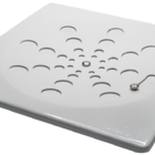 Ralo Branco Quadrado 10cm