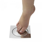 Ralo Click 15x15 Inox Inteligente Pop Up Kit 3 Uni Lavabo Ban