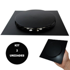 Ralo Click 15x15 Inox Inteligente Veda Cheiro Kit 2 Uni Lavab