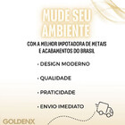 Ralo Click Banheiro Quadrado 10x10 Dourado Gold