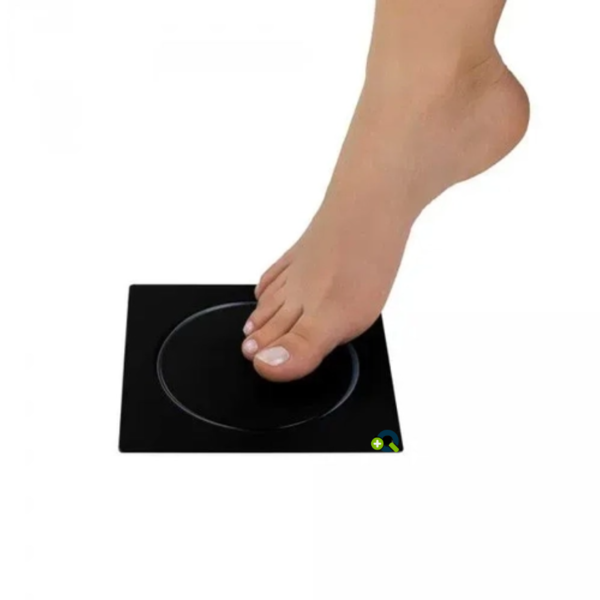 Ralo Click de Banheiro 15x15cm Anti-Inseto e Anti Odor Aço In