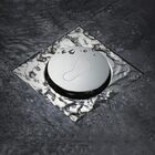 Ralo Click Inteligente 10x10 Com Porta Grelhas Em Inox